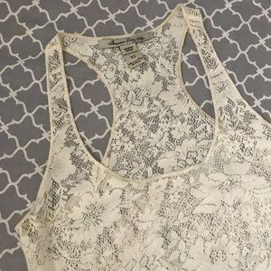 Beautiful lace sleeveless tank